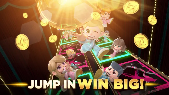 Golden slot machine reels spinning, representing exciting playtime slot games